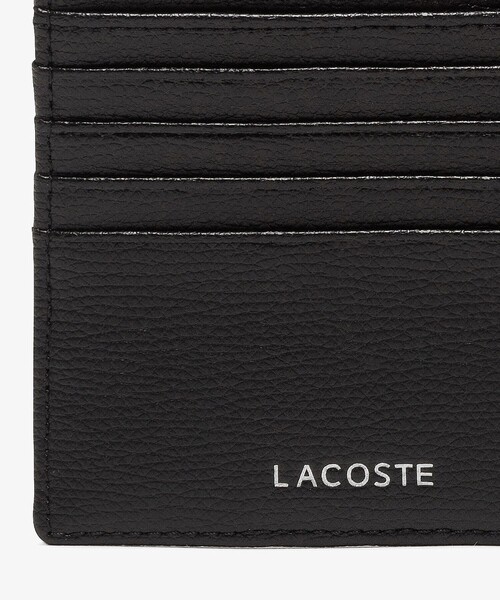 LACOSTE（ラコステ）の「シュリンクレザー 2つ折りウォレット（財布・メンズ・ブラック/ネイビー/グリーン・FREE）」の7枚目の写真