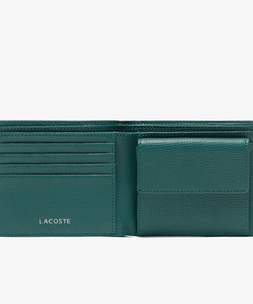 LACOSTE（ラコステ）の「シュリンクレザー 2つ折りウォレット（財布