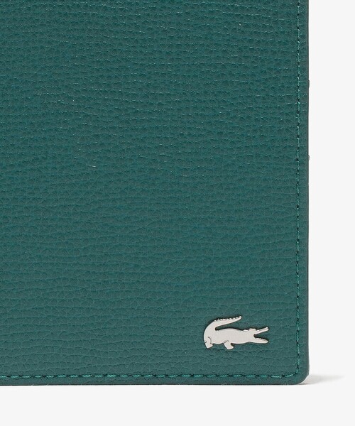 LACOSTE（ラコステ）の「シュリンクレザー 2つ折りウォレット（財布・メンズ・ブラック/ネイビー/グリーン・FREE）」の14枚目の写真