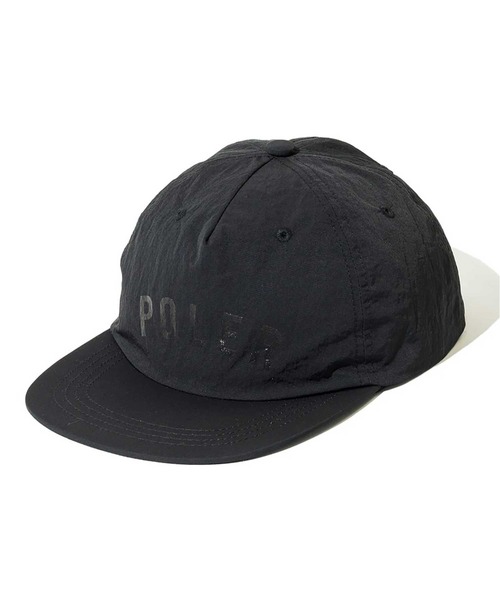 LESQUE × POLER ナイロンキャップ / ネイビー POLeR / ポーラー】 US POLeR STATE ナイロンキャップ（キャップ