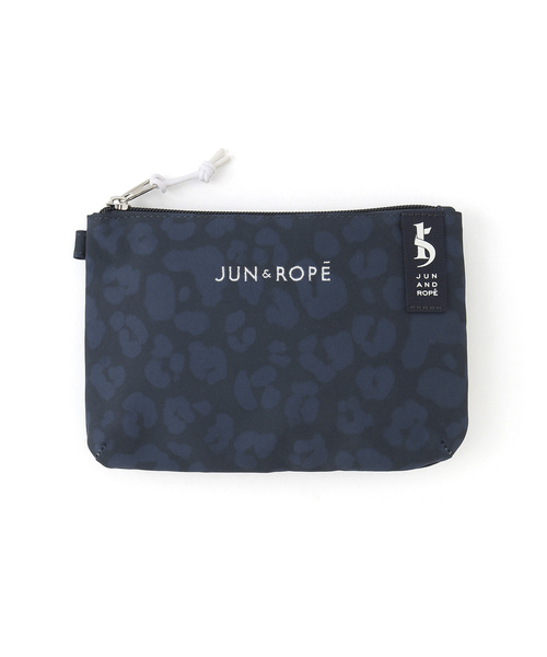 JUN&ROPE'（ジュンアンドロペ）の「アニマルプリントサコッシュ（ショルダーバッグ・レディース・ピンク/ネイビー/グレー・FREE）」の4枚目の写真