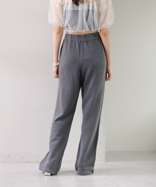 Kastane（カスタネ）の「【低身長サイズ/2サイズ展開/WEB限定】ダメージスウェットパンツ（スウェットパンツ・レディース・グレー/ブラック・1/0）」の9枚目の写真