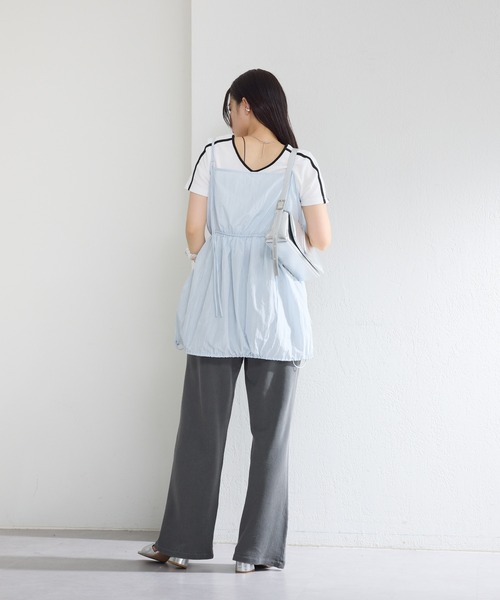 Kastane（カスタネ）の「【低身長サイズ/2サイズ展開/WEB限定】ダメージスウェットパンツ（スウェットパンツ・レディース・グレー/ブラック・1/0）」の3枚目の写真