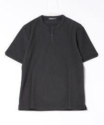 HIDEAWAYS NICOLE | ヘンリーネック半袖プルオーバー(Tシャツ/カットソー)