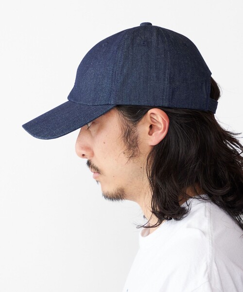 SHIPS（シップス）の「【WEB限定】SHIPS: ワンポイント ロゴ エンブロイダリー オーバーフィット デニム キャップ（キャップ・メンズ・ライトブルー/ブラック/ネイビー・ONE SIZE）」の11枚目の写真