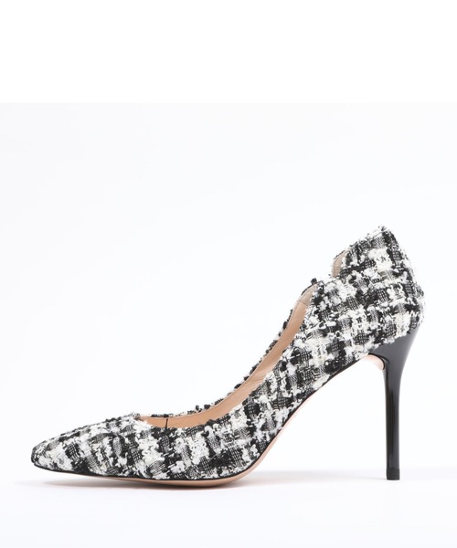 SEVEN TWELVE THIRTY（セヴントゥエルヴサーティー）の「スティレットヒールフラワーカットパンプス（パンプス・レディース・ネイビー系/ブラック系その他・22cm/22.5cm/23cm/23.5cm/24cm/24.5cm）」の4枚目の写真