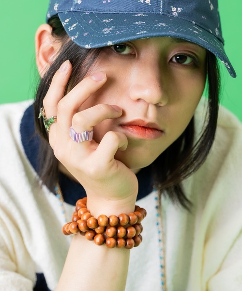 an meets zakka(アンミツザッカ)の「an meets zakka バリエーションレトロレジンリング(14号)(リング・レディース・C/D/E/F/A/B/ブルー/クリア/ブラック・14号)」の15枚目の写真