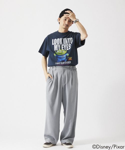 JOURNAL STANDARD relume（ジャーナルスタンダード　レリューム）の「TOY STORY/トイ・ストーリー プリントTシャツ（Tシャツ/カットソー・メンズ・ネイビー/ブラック/ホワイト系その他/ライトグレー/ホワイト・LARGE/MEDIUM）」の10枚目の写真