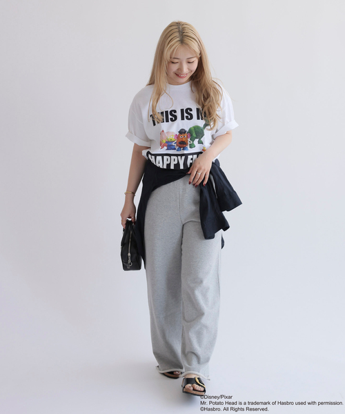 JOURNAL STANDARD relume（ジャーナルスタンダード　レリューム）の「TOY STORY/トイ・ストーリー プリントTシャツ（Tシャツ/カットソー・メンズ・ネイビー/ブラック/ホワイト系その他/ライトグレー/ホワイト・LARGE/MEDIUM）」の11枚目の写真
