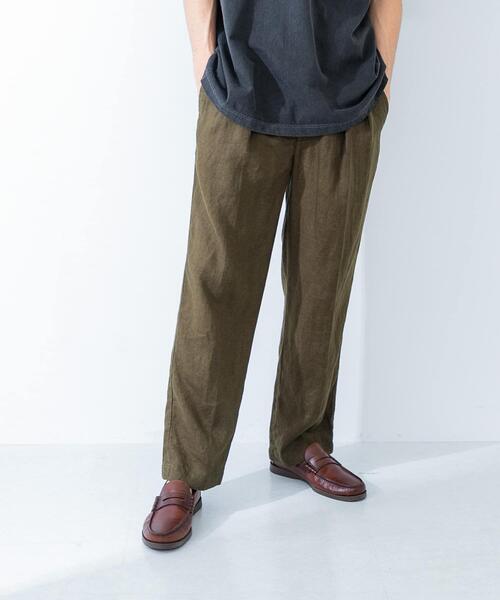 セール】LINEN TUCK PANTS（その他パンツ）｜URBAN RESEARCH