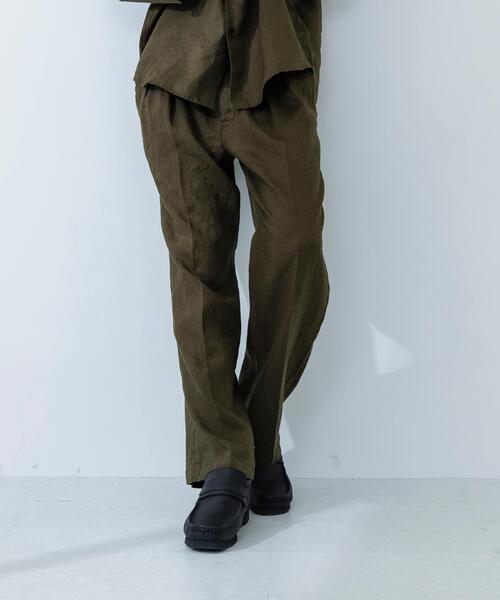 セール】LINEN TUCK PANTS（その他パンツ）｜URBAN RESEARCH