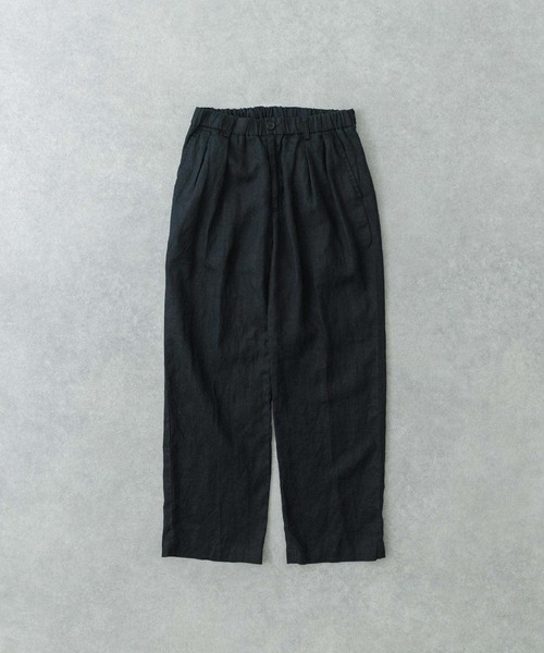 パンツ 232PT02 ANCIENT TUSSER W-TUCK PANTS-AO-L 232PT02 ANCIENT TUSSER W-TUCK PANTS-AO-L（232PT02 ANCIENT