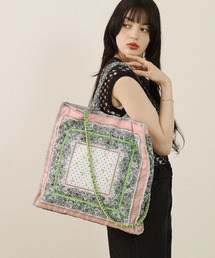 LeSportsac（レスポートサック）の「LG CHAIN TOTE ステラガーデンバンダナ（トートバッグ）」