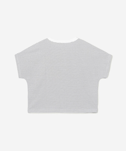 tシャツ handvaerk | 60/2 キャップスリーブTシャツ STRIPE WOMEN レディース handvaerk | 60/2 キャップスリーブTシャツ STRIPE WOMEN（T