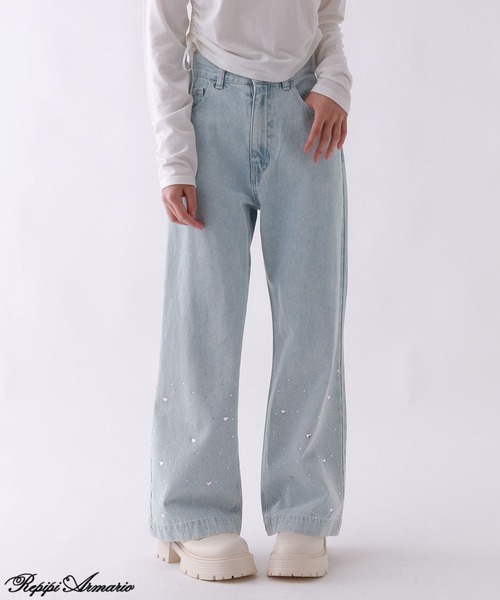 さとぴ セール】【girly line】トキメキアソートデニム（デニムパンツ