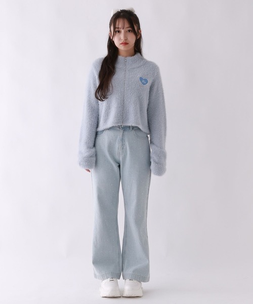 repipi armario(レピピ アルマリオ)の「【girly line】トキメキアソートデニム(デニムパンツ・キッズ・ブルー系2/ブラック系2/ブラック系1/ブルー系1/ブルー系4/ブラック系3/ブルー系その他・LARGE/MEDIUM/SMALL)」の22枚目の写真