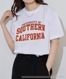 CALIFORNIA HAVE A NICE TIME !（カリフォルニアハブァナイスタイム）の「SHORT SLEEVE T-SHIRT カレッジ（Tシャツ/カットソー）」