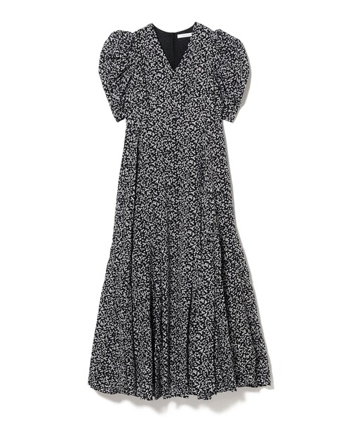 MARIHA フラワープリント ワンピース MARIHA マリハ 3211254122 ミューズのドレス ショート