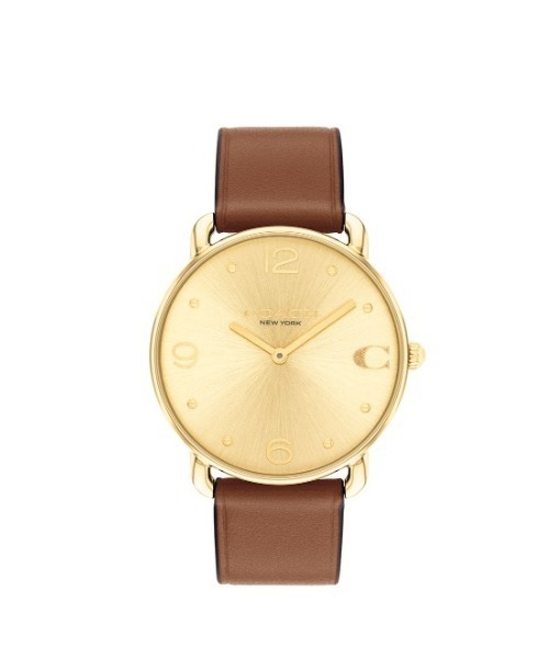 COACH（コーチ）の「【COACH】 コーチ ELLIOT レディース ウォッチ（アナログ腕時計・レディース・ライトブラウン/ブラック/ブラウン・FREE）」の3枚目の写真