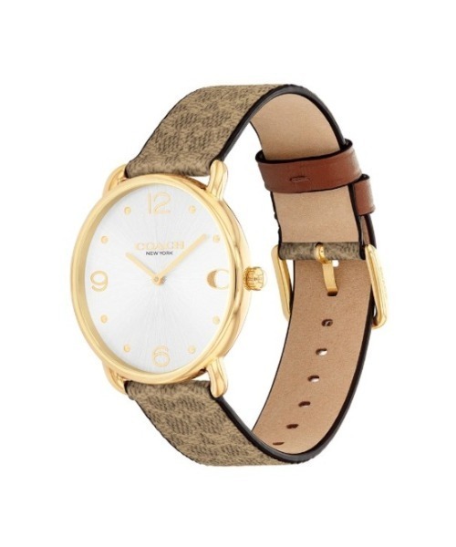 COACH（コーチ）の「【COACH】 コーチ ELLIOT レディース ウォッチ（アナログ腕時計・レディース・ライトブラウン/ブラック/ブラウン・FREE）」の13枚目の写真