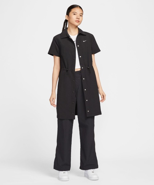 NIKE 半袖ミニワンピース 新品]NIKEナイキ 半袖ミニワンピースTシャツ ピンクL - メルカリ
