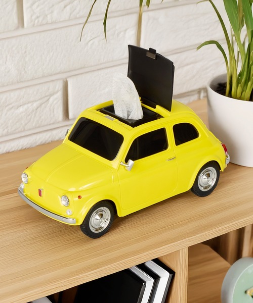 FIAT / フィアット 】2WAY ティッシュケース 500 Fiat nuova 500 1957