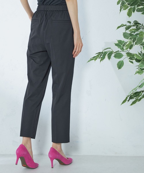 GALLORIA(ギャローリア)の「【キレメクパンツ】2wayストレッチ ゆるテーパードパンツ(その他パンツ・レディース・ブラック/ライトグレー・L/LL/S/M)」の4枚目の写真