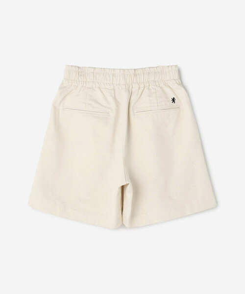 GYMPHLEX(ジムフレックス)の「Gymphlex | ソフトチノ イージーショーツ WOMEN(その他パンツ・レディース・アイボリー/ダークネイビー・14)」の11枚目の写真