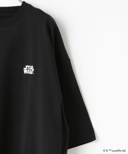 LOWRYS FARM（ローリーズファーム）の「【STAR WARS】Tシャツ　 451781（Tシャツ/カットソー・レディース・ブラック/パープル/グレー/オフホワイト・MEDIUM/LARGE）」の8枚目の写真