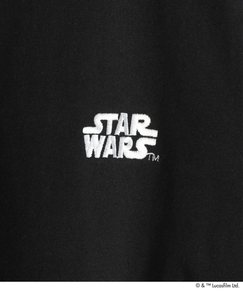 LOWRYS FARM（ローリーズファーム）の「【STAR WARS】Tシャツ　 451781（Tシャツ/カットソー・レディース・ブラック/パープル/グレー/オフホワイト・MEDIUM/LARGE）」の11枚目の写真
