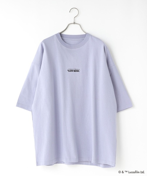 LOWRYS FARM（ローリーズファーム）の「【STAR WARS】Tシャツ　 451781（Tシャツ/カットソー・レディース・ブラック/パープル/グレー/オフホワイト・MEDIUM/LARGE）」の13枚目の写真