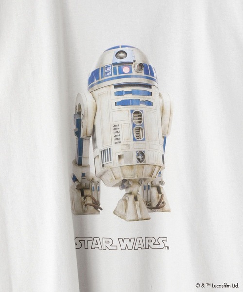 LOWRYS FARM（ローリーズファーム）の「【STAR WARS】Tシャツ　 451781（Tシャツ/カットソー・レディース・ブラック/パープル/グレー/オフホワイト・MEDIUM/LARGE）」の19枚目の写真