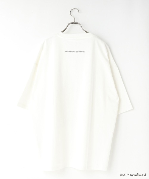 LOWRYS FARM（ローリーズファーム）の「【STAR WARS】Tシャツ　 451781（Tシャツ/カットソー・レディース・ブラック/パープル/グレー/オフホワイト・MEDIUM/LARGE）」の22枚目の写真