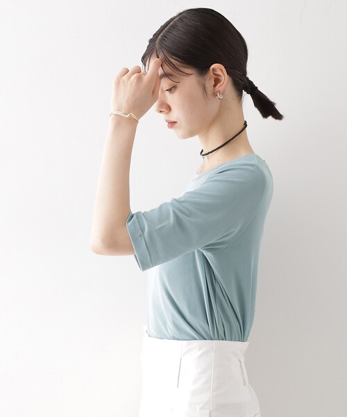 シアーチュールプルオーバー セール】シアーチュールプルオーバー【洗濯機OK】（Tシャツ/カットソー