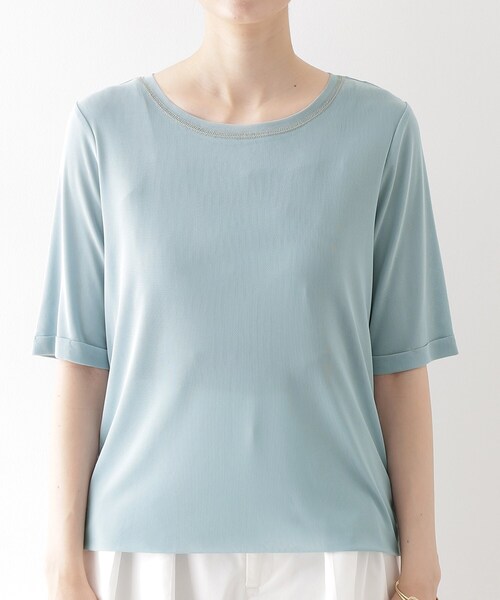 セール】シアーチュールプルオーバー【洗濯機OK】（Tシャツ/カットソー