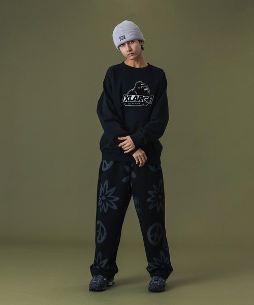 XLARGE（エクストララージ）の「COOL MAX CUFF BEANIE（ニットキャップ/ビーニー・メンズ・アッシュ/ブラック・ONE SIZE）」の5枚目の写真