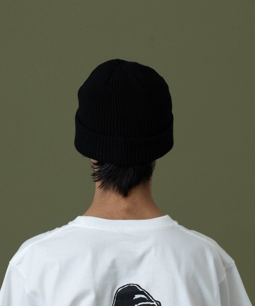 XLARGE（エクストララージ）の「COOL MAX CUFF BEANIE（ニットキャップ/ビーニー・メンズ・アッシュ/ブラック・ONE SIZE）」の13枚目の写真
