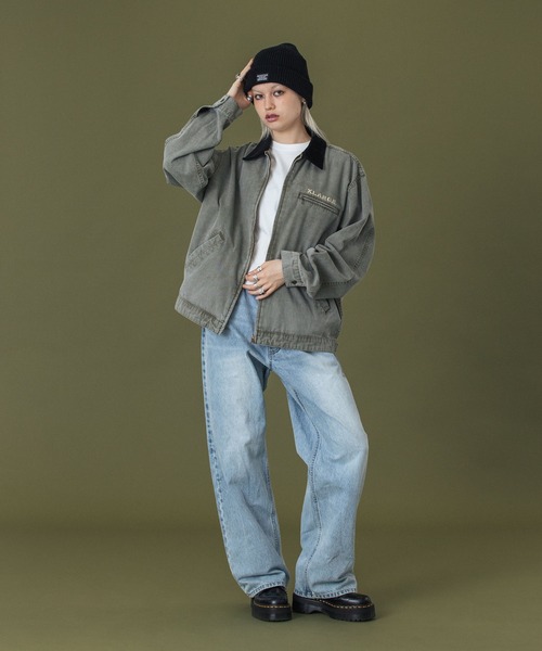 XLARGE（エクストララージ）の「COOL MAX CUFF BEANIE（ニットキャップ/ビーニー・メンズ・アッシュ/ブラック・ONE SIZE）」の14枚目の写真