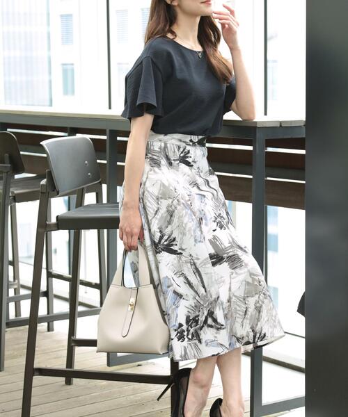 COUP DE CHANCE（クードシャンス）の「【洗える】フレアー袖ブラウス（シャツ/ブラウス・レディース・ナチュラル/ブルーグリーン/ピンク系/ネイビー・34/36/38/40）」の21枚目の写真