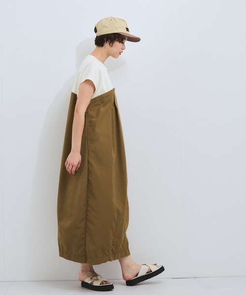 VICKY(ビッキー)の「ドッキングタックワンピース≪手洗い可能≫(ワンピース・レディース・オフホワイト/ホワイト・M)」の18枚目の写真