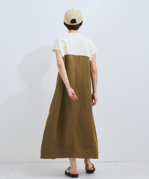 VICKY(ビッキー)の「ドッキングタックワンピース≪手洗い可能≫(ワンピース・レディース・オフホワイト/ホワイト・M)」の19枚目の写真