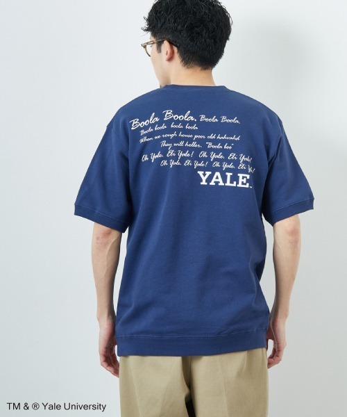 YALE イェール 腕ロゴ ダメージスウェット ヴィンテージ 襤褸 刺し子 YALE イェール 腕ロゴ ダメージスウェット ヴィンテージ 襤褸 刺し子