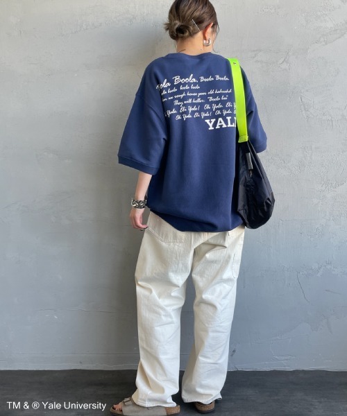 Yale 薄紫 ロゴスウェット ss2201017dsc04262.jpg