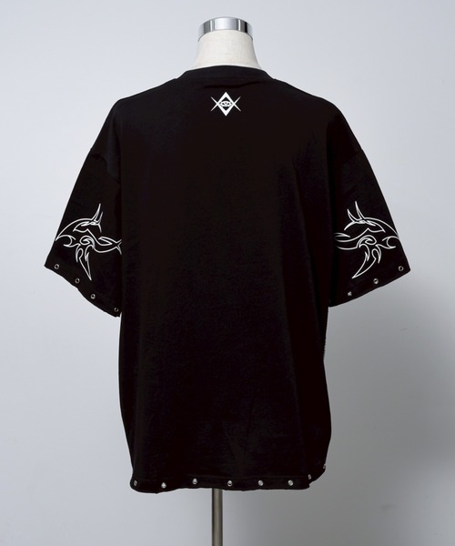 REFLEM トライバルカットソー REFLEM tシャツ Tシャツ 「REFLEM/レフレム」トライバルプリント