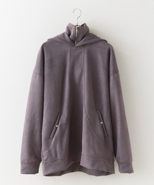 ROOPTOKYO（ループトウキョウ）の「【70%OFF】ブランク プルオーバーフーディー パーカー（パーカー・メンズ・グレー/ブラック・M/L）」の3枚目の写真