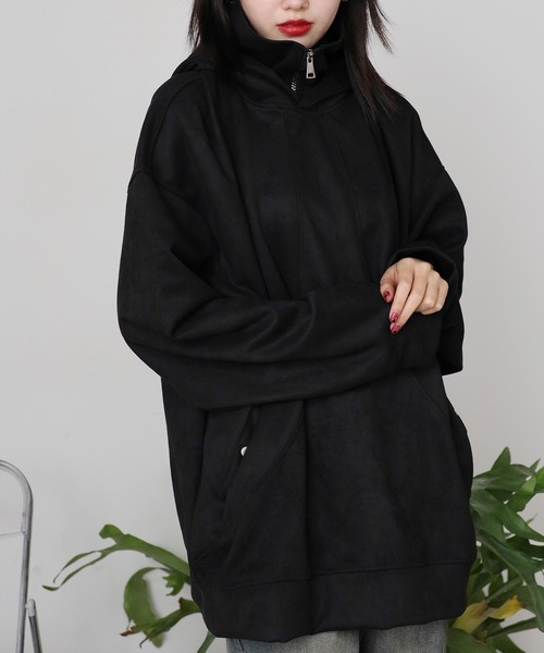 ROOPTOKYO（ループトウキョウ）の「【70%OFF】ブランク プルオーバーフーディー パーカー（パーカー・メンズ・グレー/ブラック・M/L）」の16枚目の写真