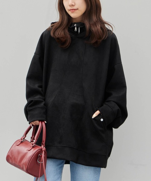 ROOPTOKYO（ループトウキョウ）の「【70%OFF】ブランク プルオーバーフーディー パーカー（パーカー・メンズ・グレー/ブラック・M/L）」の20枚目の写真