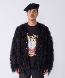 LONG HAIR MOHAIR CARDIGAN "CHEWBACCA"