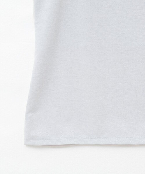 NOLLEY’S（ノーリーズ）の「サテン×ラメベア天2WAYタンクトップ（タンクトップ・レディース・シルバー/ブラウン/ゴールド・36/42/40/38）」の12枚目の写真