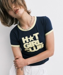 Midnight Move | A'GEM/9 × .kom 『MIDNIGHT MOVE/ミッドナイトムーブ』 RINGER T-SHIRT/リンガー 半袖Tシャツ(Tシャツ/カットソー)